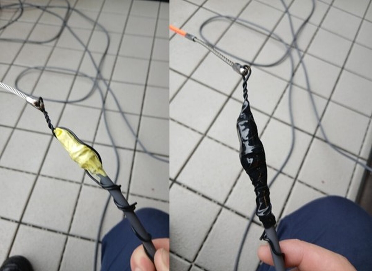 通線時の配線保護