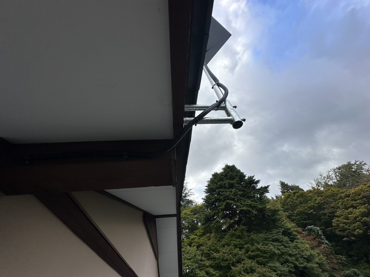 アンテナ設置施工後③