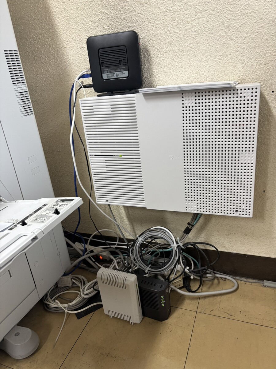 宅内機器設置施工前