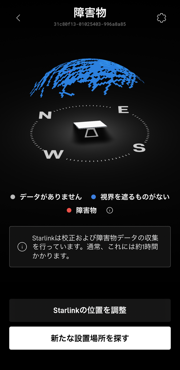 障害物スキャン